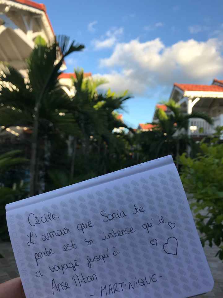 Love note Martinique - 2