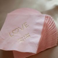 serviettes personnalisées