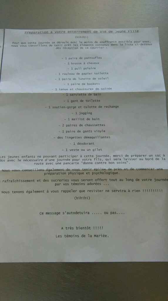 Annonce evjf evjh - 1