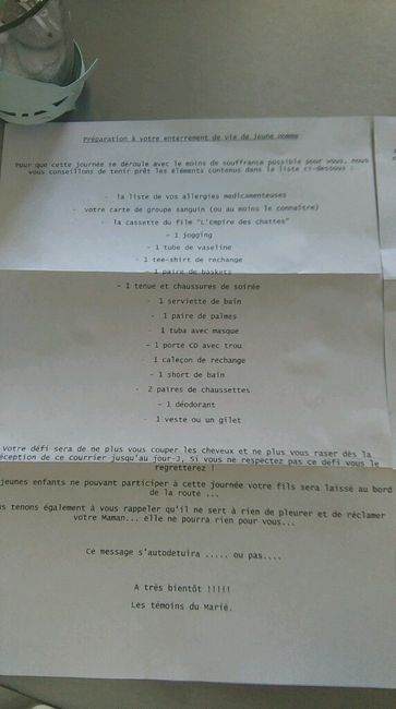 Annonce evjf evjh - 2