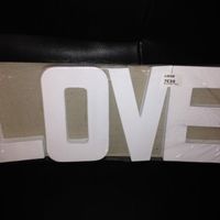Lettres à poser en déco et/ou accesoires pour les photos