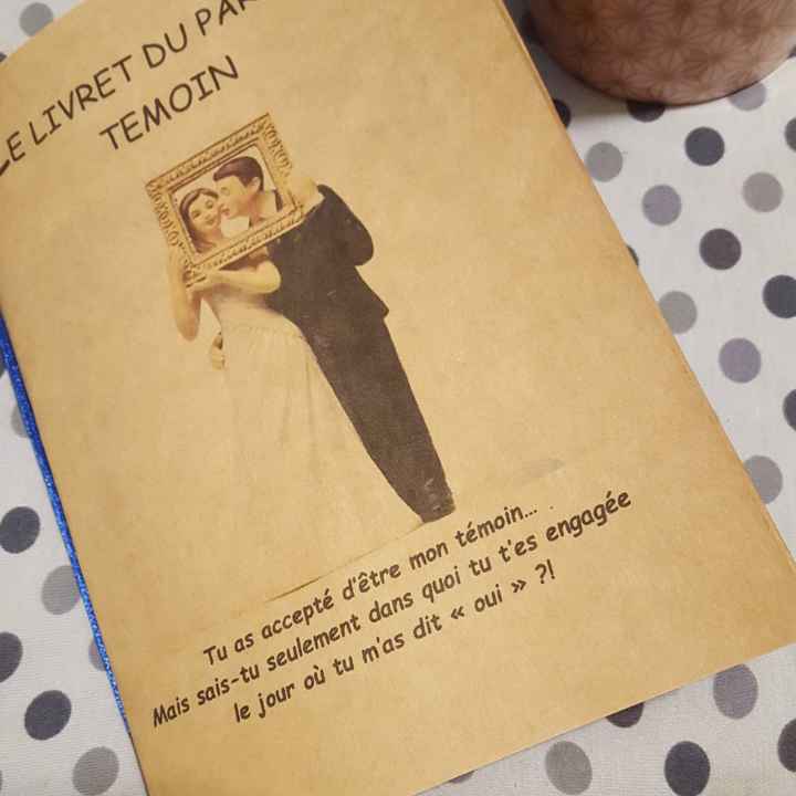 Cadeau témoins - 2