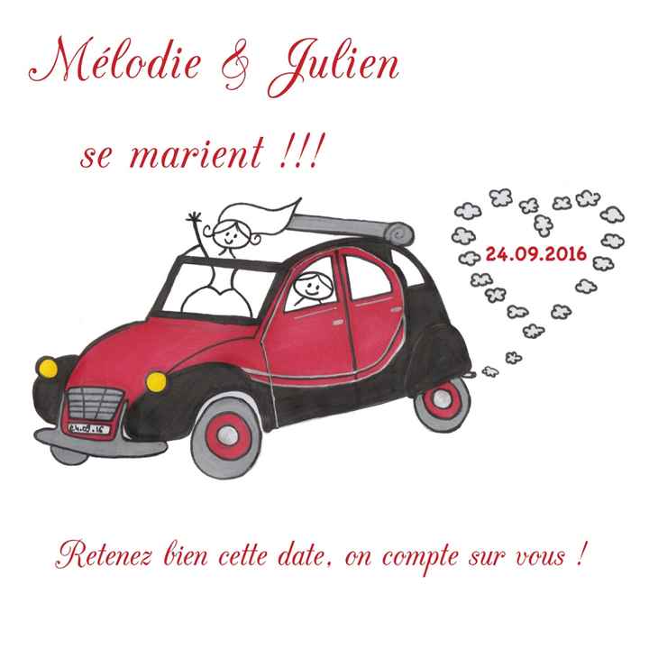 Les "save the date" - 1