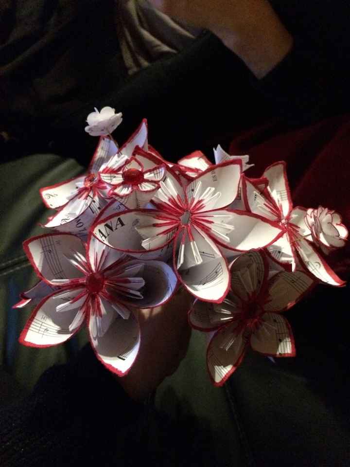 Bouquet à lancer. - 1