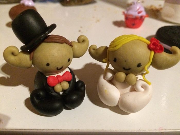 Quelques figurines de mariés originales - 1