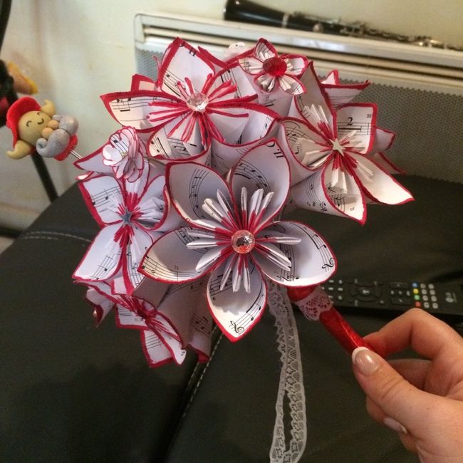 Bouquet origami - 2