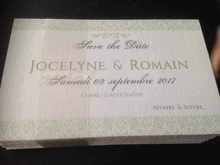 Save the date , bague , ect... - 1