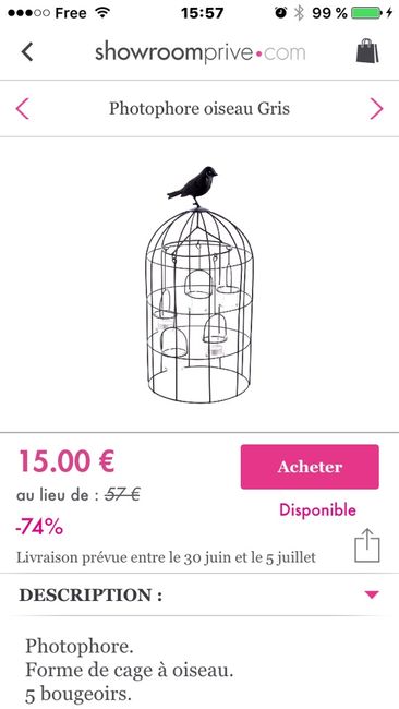 Vente showroom - 1
