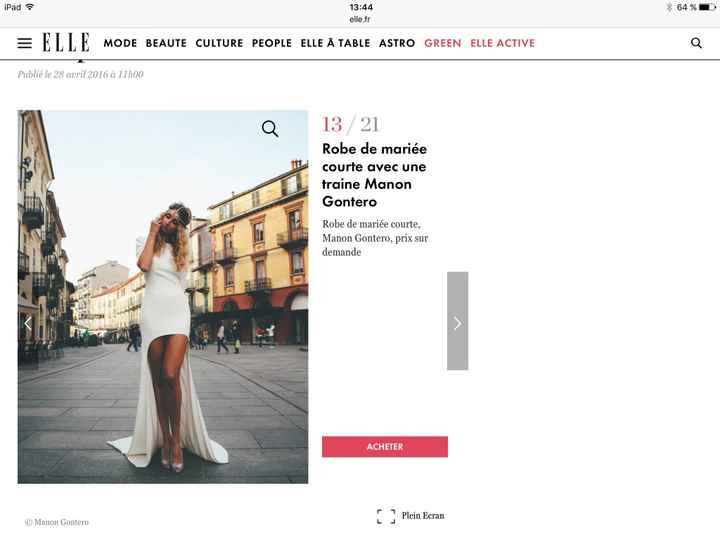 Reproduction robe - 1