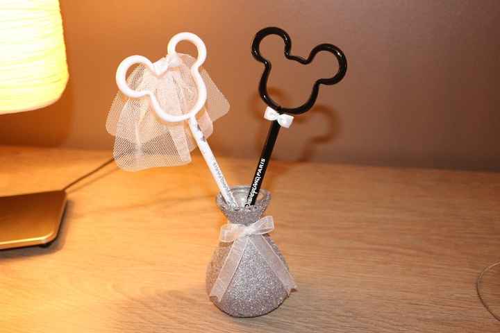 Notre pot à crayons pour livre d'or DIY