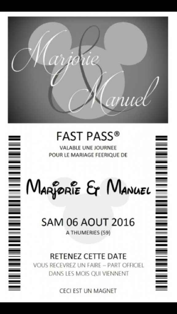 Save the date magnets - 1