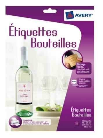 Commande : etiquettes bouteilles