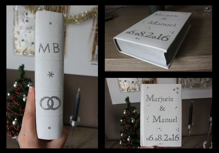 Notre livre porte alliances DIY