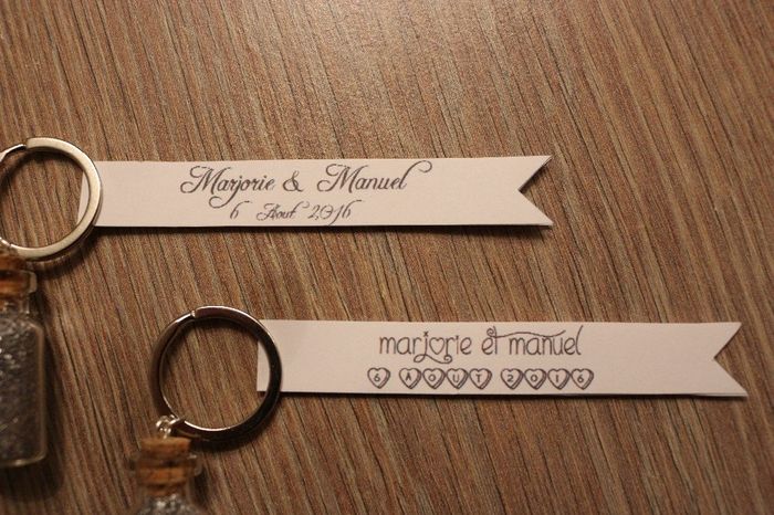 Nos cadeaux invités DIY