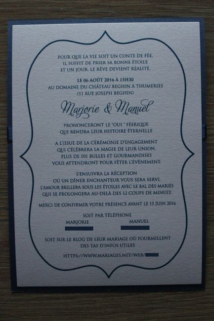 Notre Faire-Part