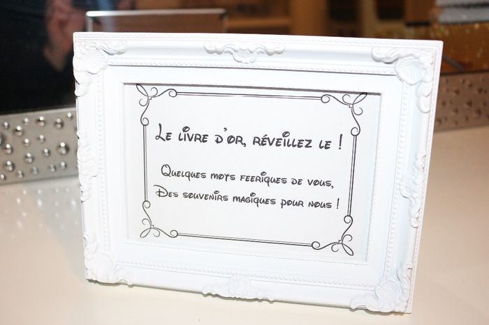 Cadre livre d'or