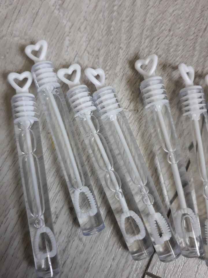 bulles de savon pour sortie église