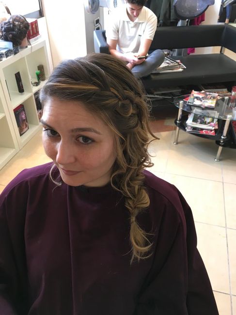 Essai maquillage  coiffure robe - 2