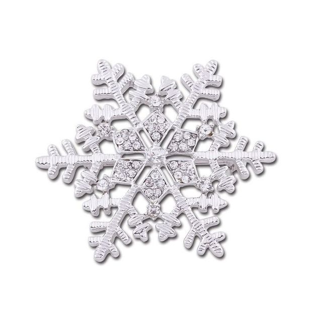 broche flocon bouquet