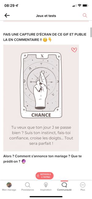 La chance te sourit 🔮😃 121