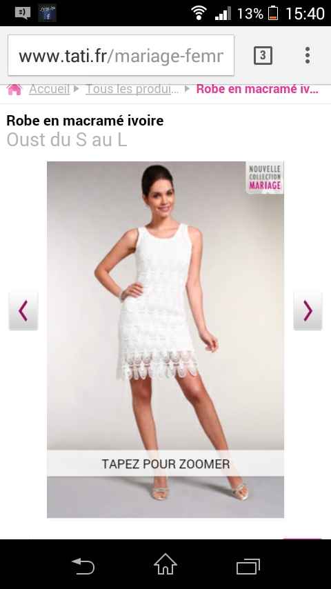 Votre tenue pour le lendemain du mariage ? - 1