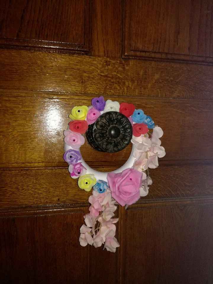  Déco de porte ou centre de table? 🌼🌹🌸🌺🌻🌷 - 1