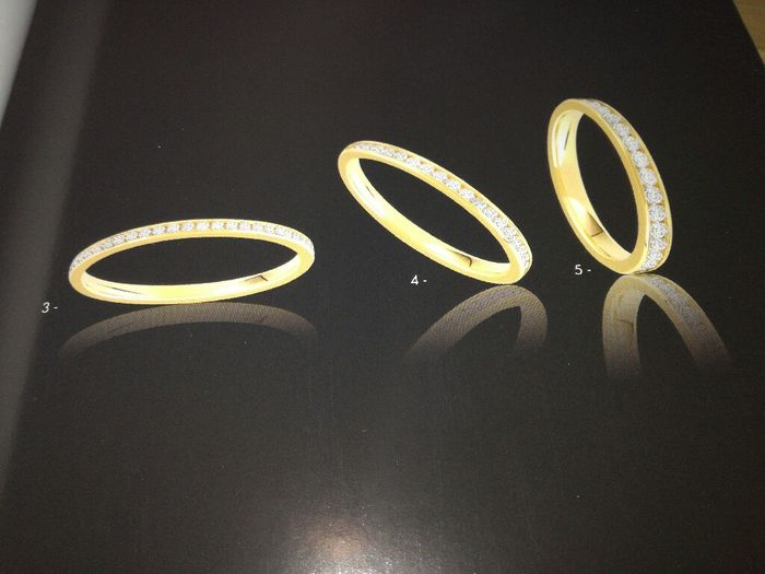 Trouver une alliance assortie à ma bague mauboussin - 1
