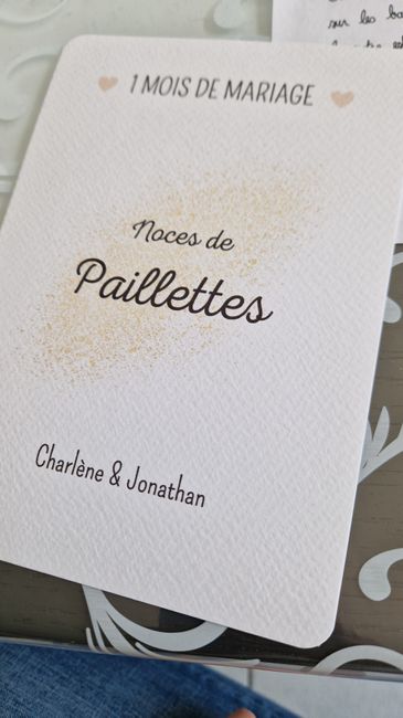 Surprise nove de paillettes par ma témoin - 3