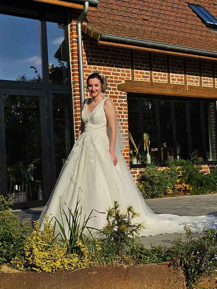 Robe de mariée sans jupon top