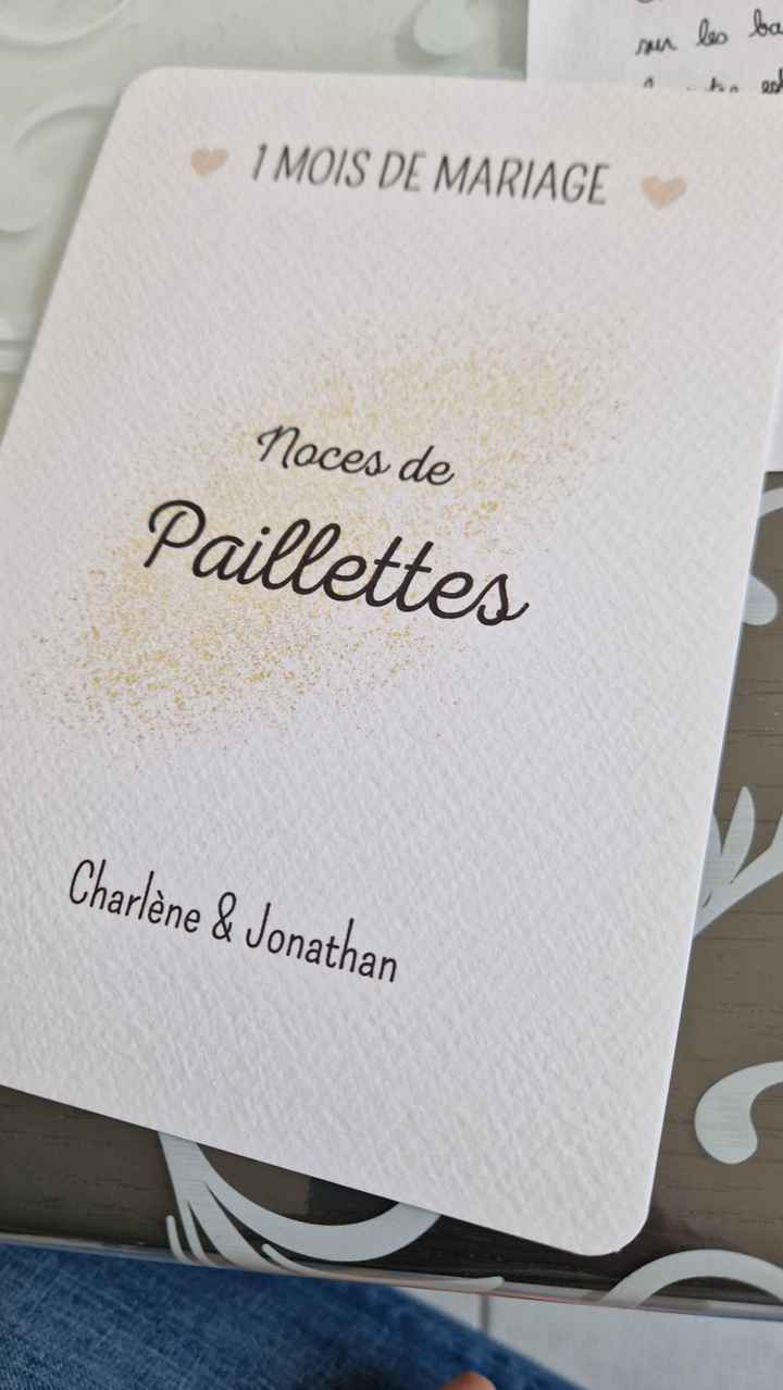 Surprise nove de paillettes par ma témoin - 3