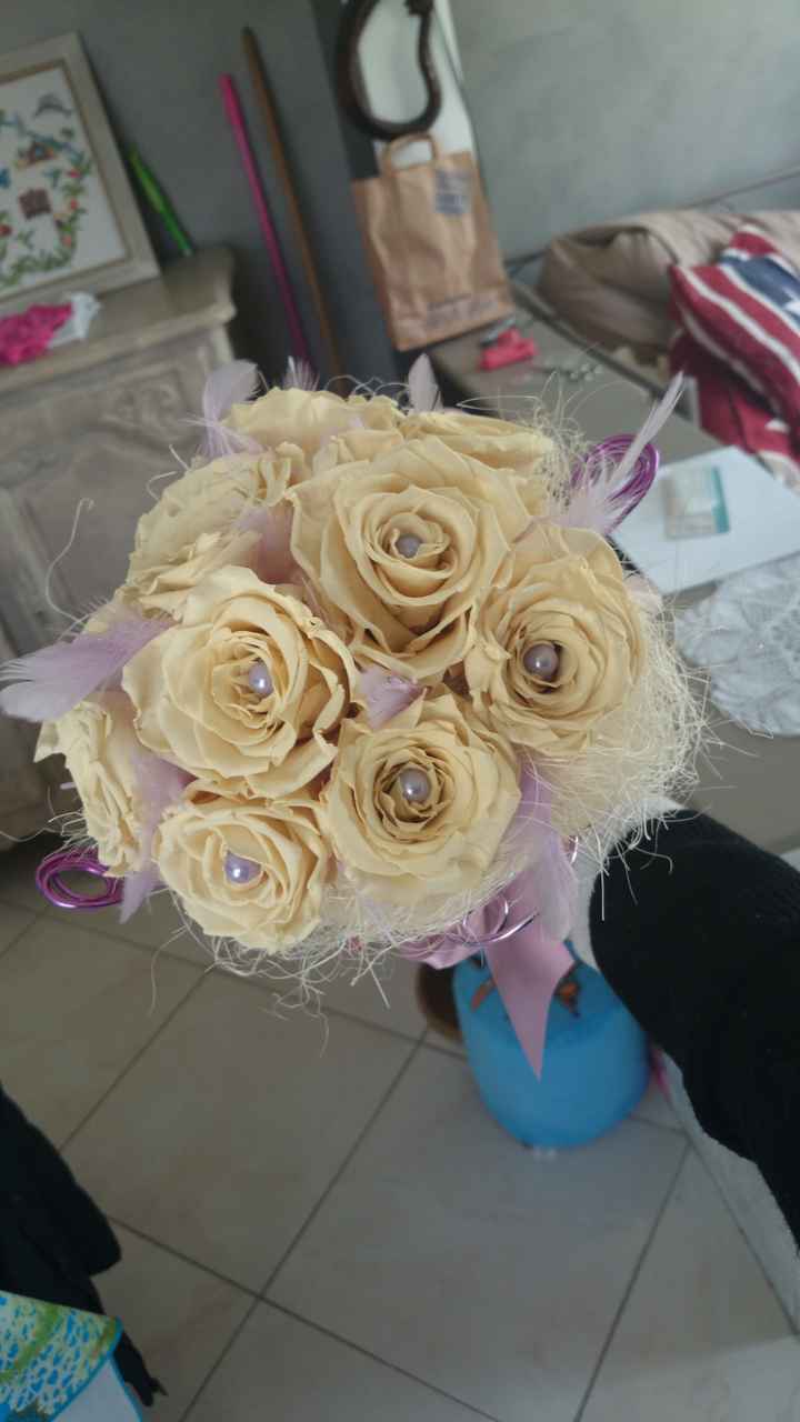 Avis sur bouquet de mariée fait maison - 1