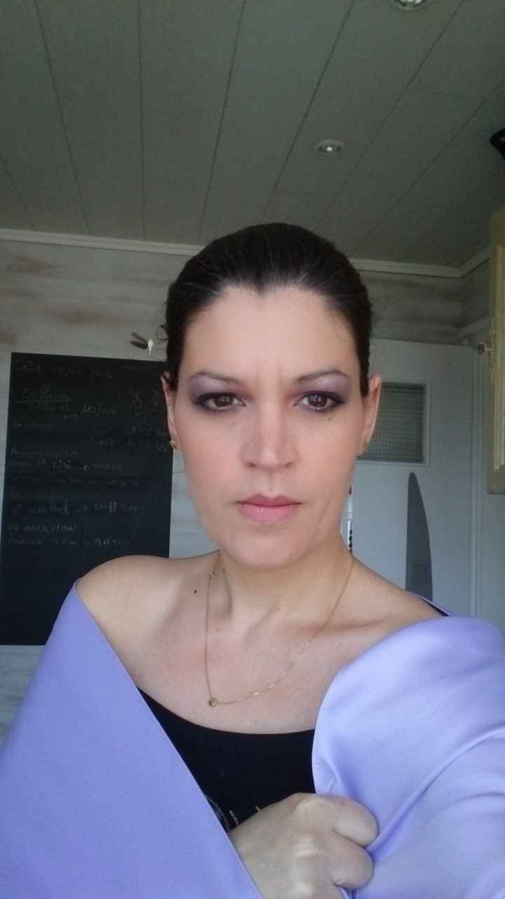 Besoin avis coiffure après essai maquillage  - 1