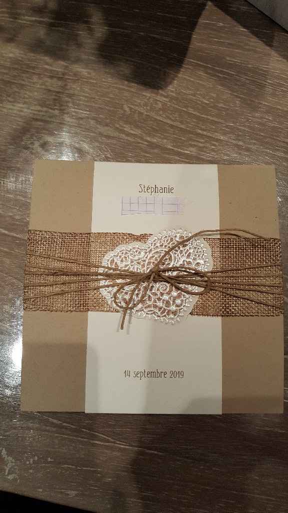 Faire part recu😉 - 1