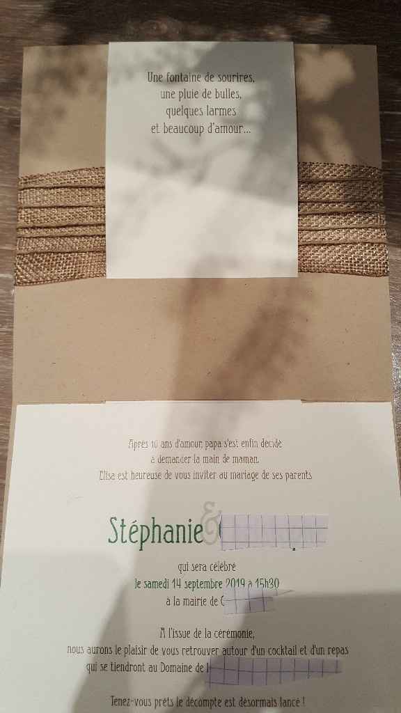 Faire part recu😉 - 2