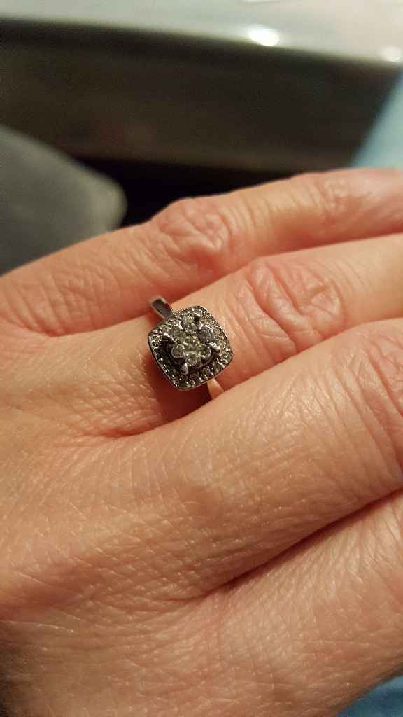 Bague de fiançaille. - 1