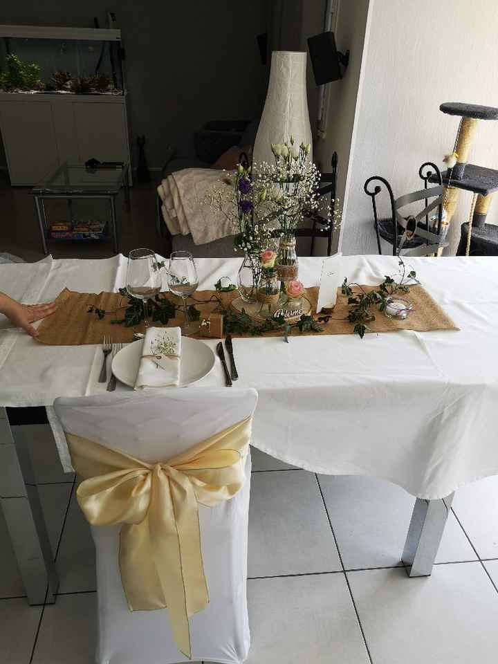 Essais décoration tables - 1