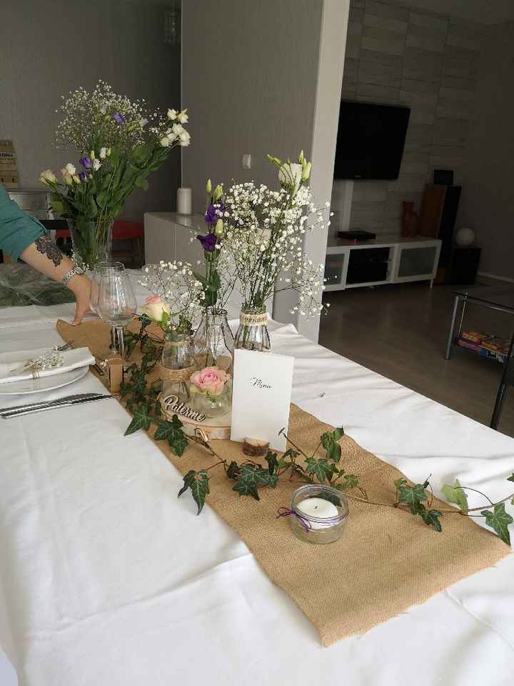 Essais décoration tables - 2