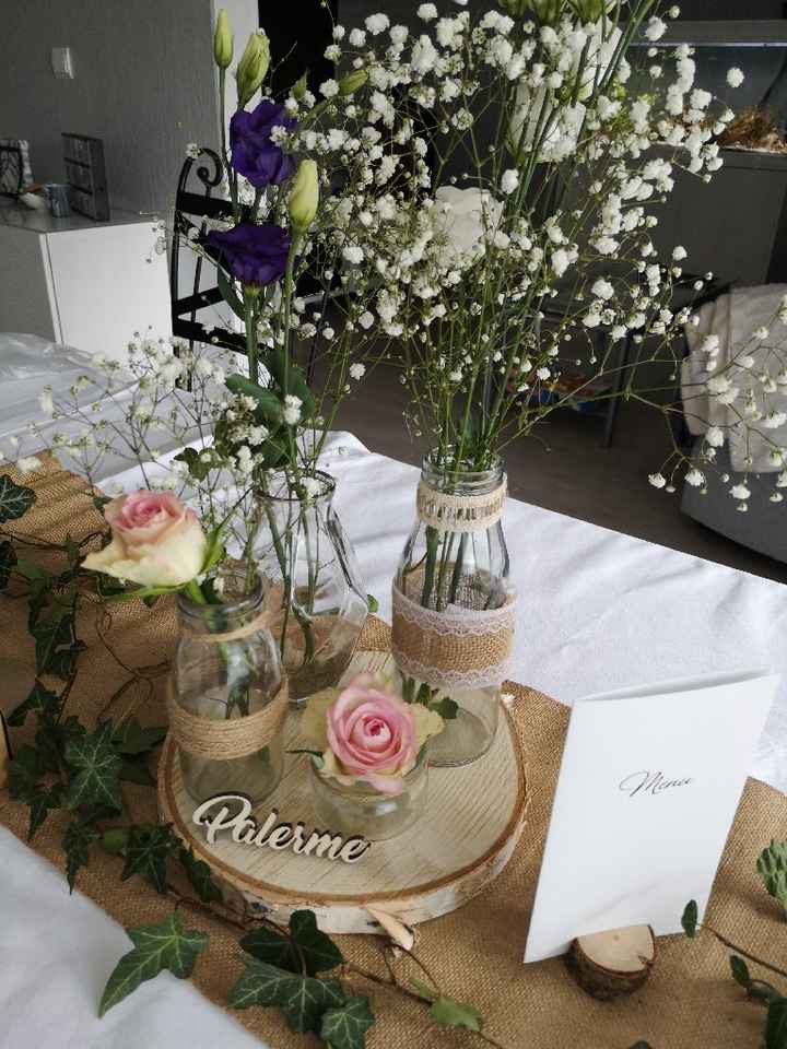 Essais décoration tables - 3