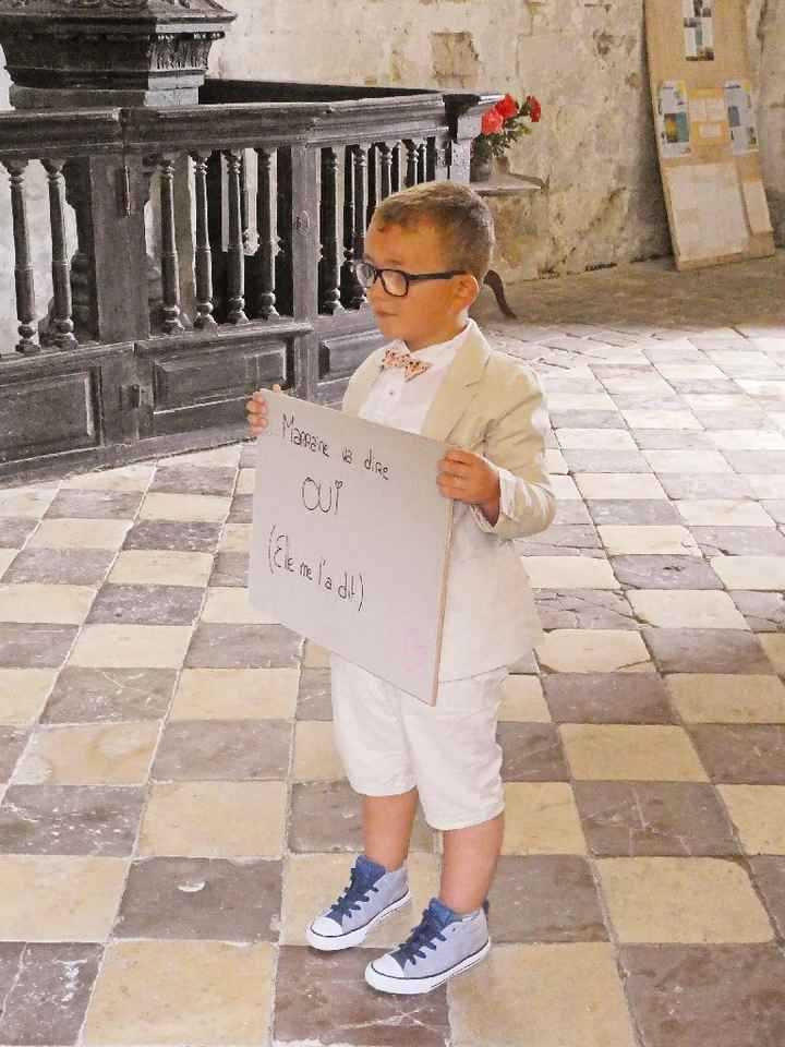 Les enfants ouvrent la cérémonie de mariage 👰🏻 - 2