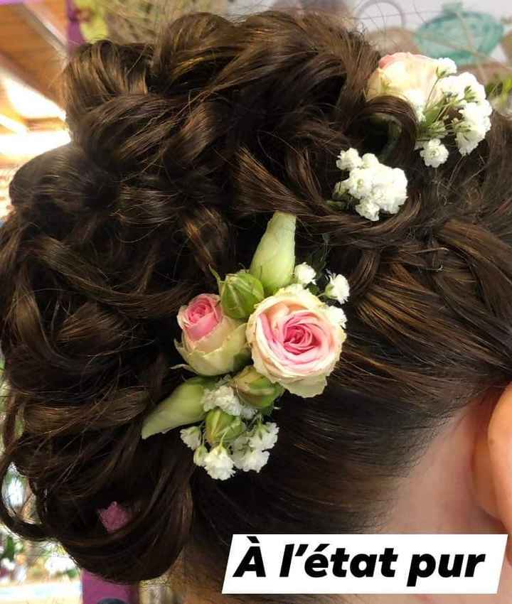 Peignes pour cheveux ou vraies fleurs - 2