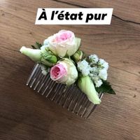 Peignes pour cheveux ou vraies fleurs - 1