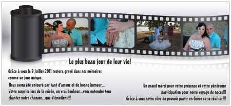 carte de remerciements
