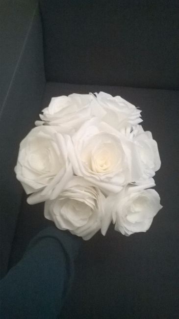 Roses en filtre à café