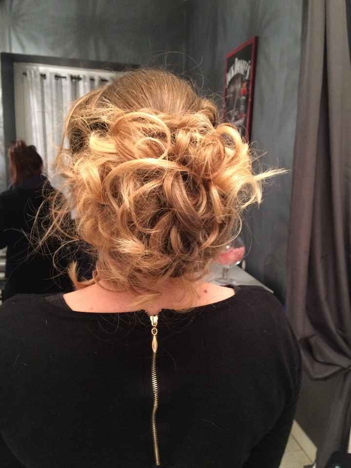 2ème essayage avec le chignon - 3