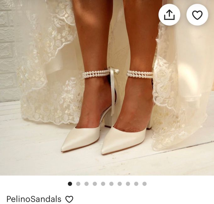 Dis-nous si tu as déjà trouvé tes chaussures de mariée ! 1