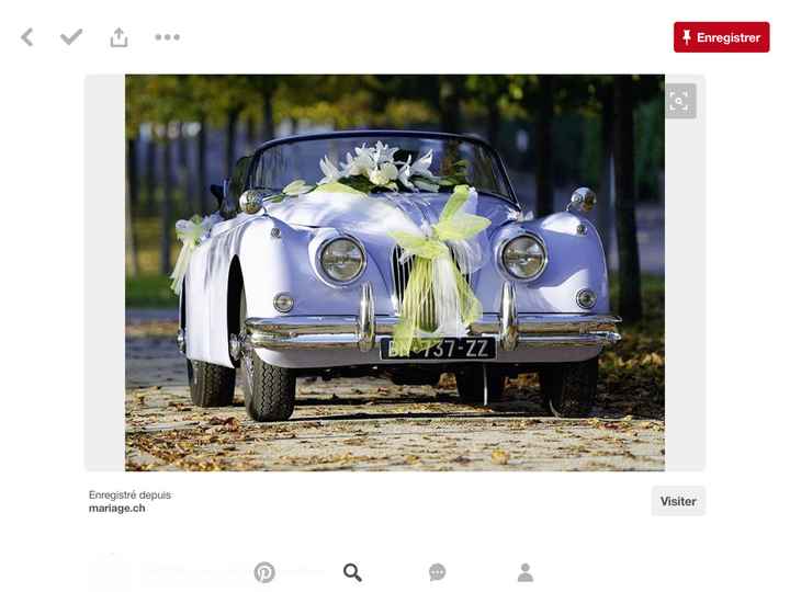 Décoration voiture blanche - 1