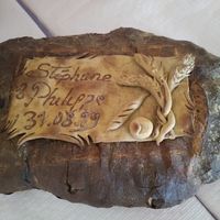 gravé dans le bon pain