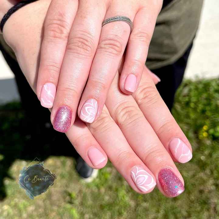 Ongles jour j - 1