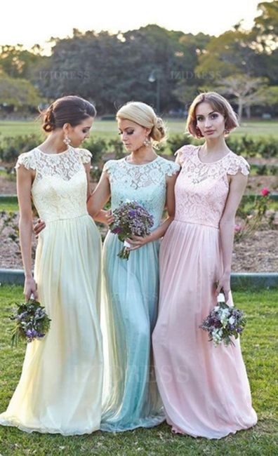 La robe de mes demoiselles d'honneur