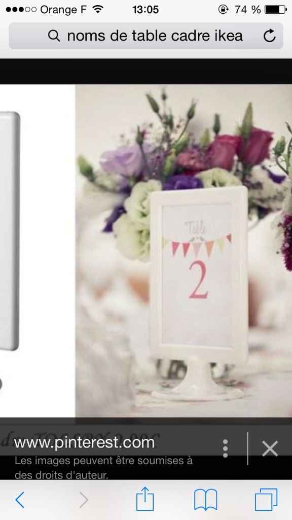 Support noms de tables - 1